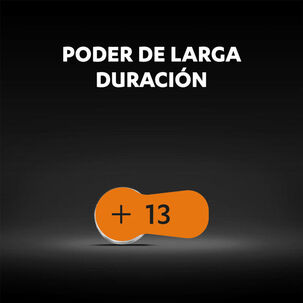 Pila Duracell Auditiva D13x6 1.45 Volt Fx