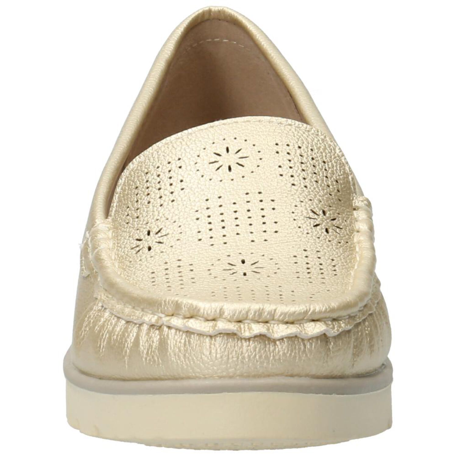 Mocas&iacute;n Mujer Azaleia Xandra Dorado image number 2.0