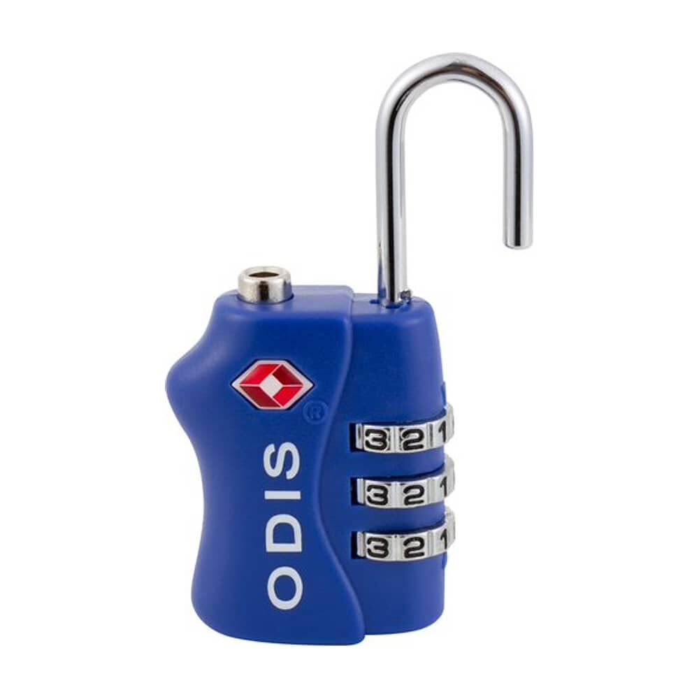 Candado Odis Tsa Maleta Viaje 33mm Combinaci&oacute;n - Azul image number 3.0