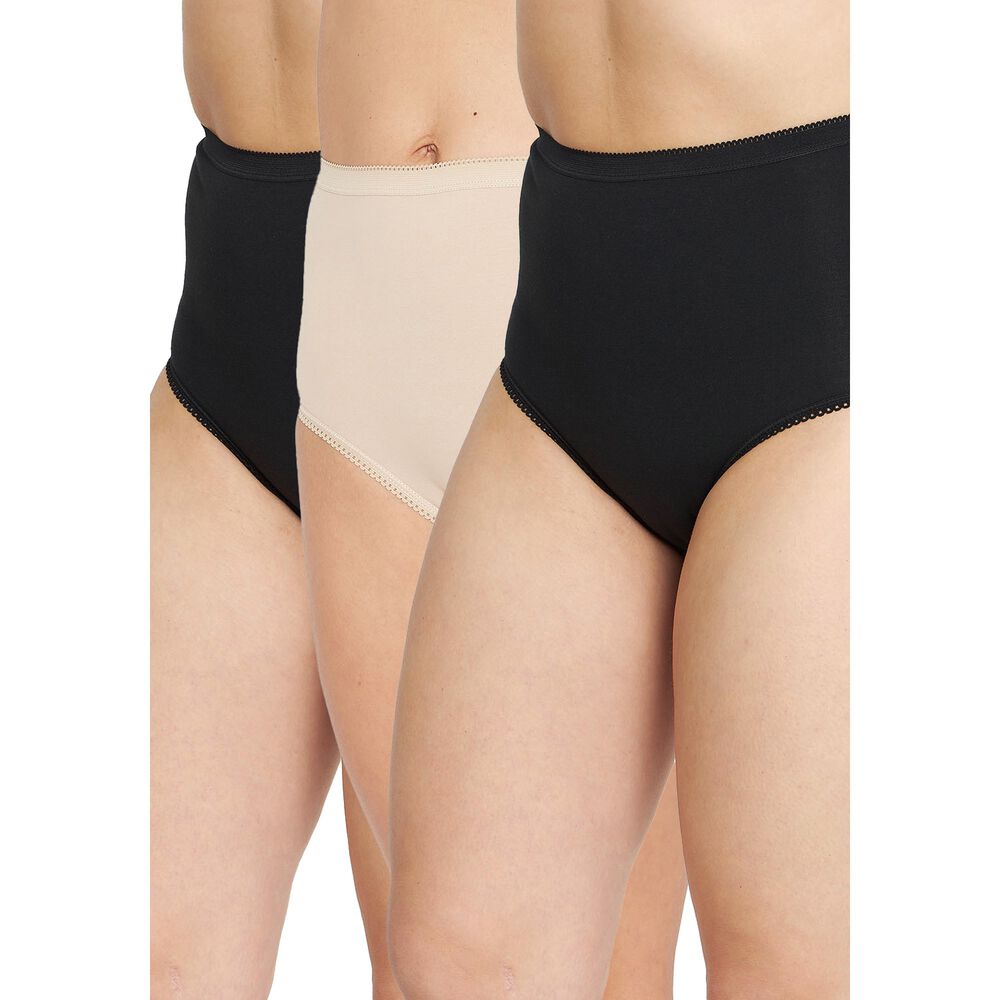 Pack 3x Calzon Algod&oacute;n P31007-neg Kayser image number 3.0