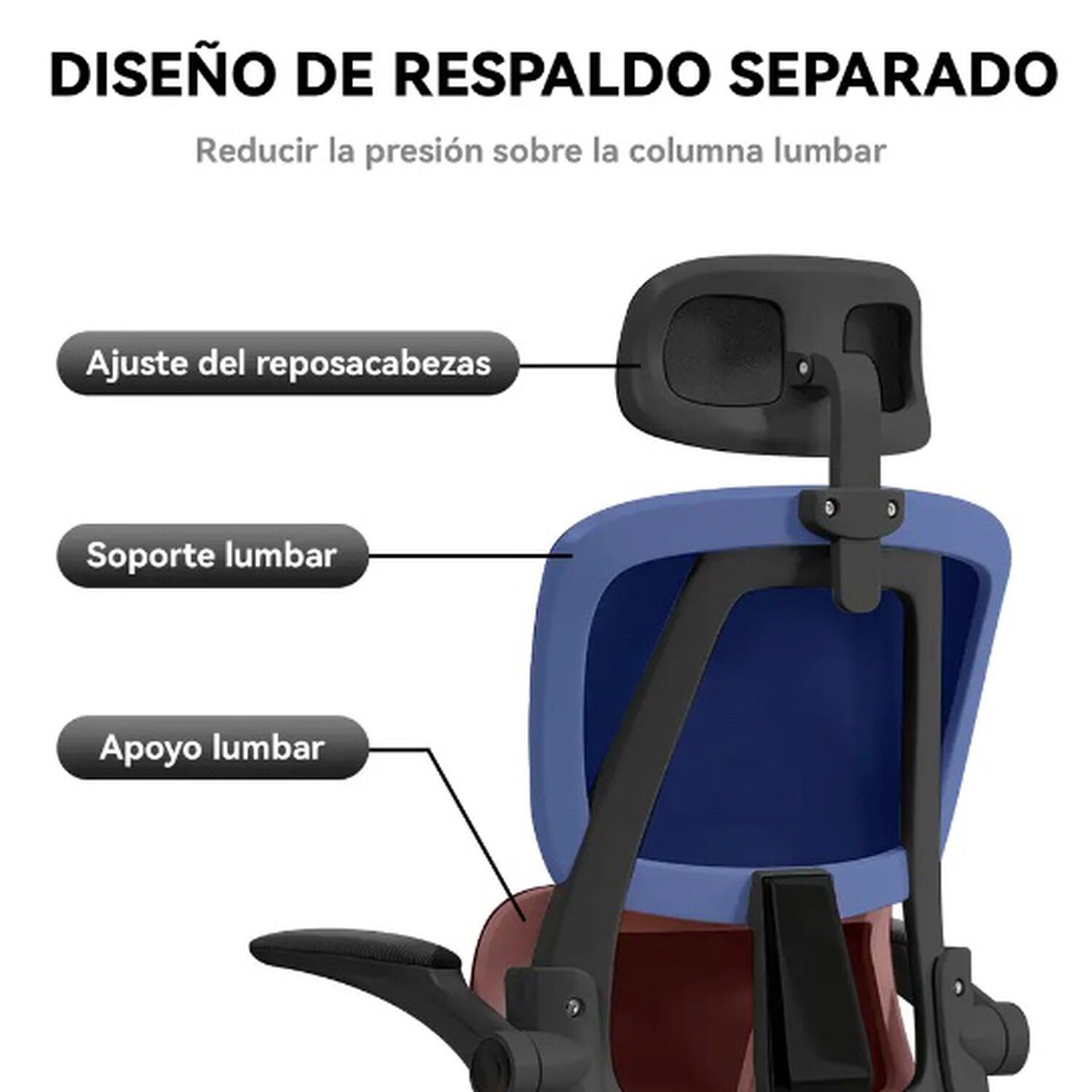Silla Ergon&oacute;mica De Escritorio image number 3.0