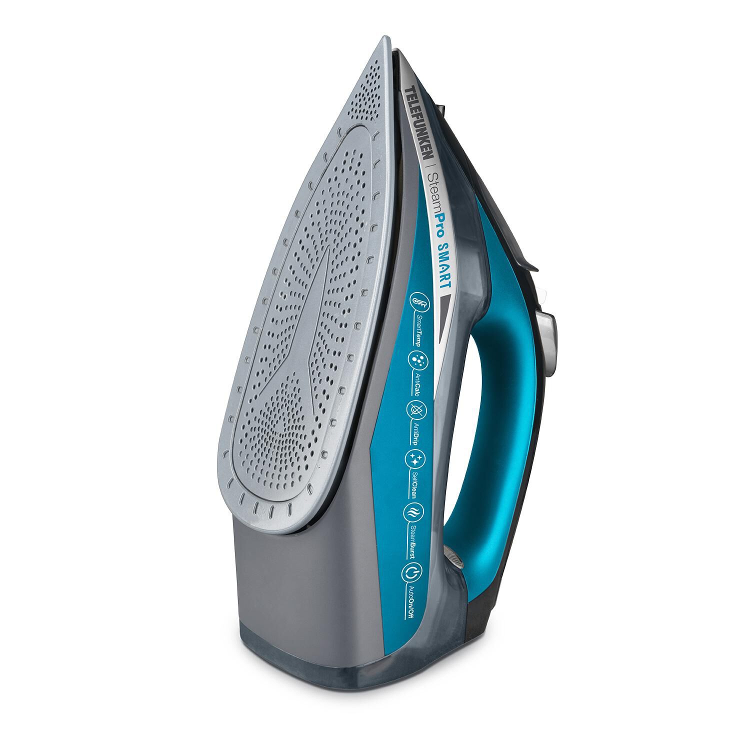Plancha A Vapor 220w Modelo Steamprosmart Marca Telefunken Color Azul image number 4.0