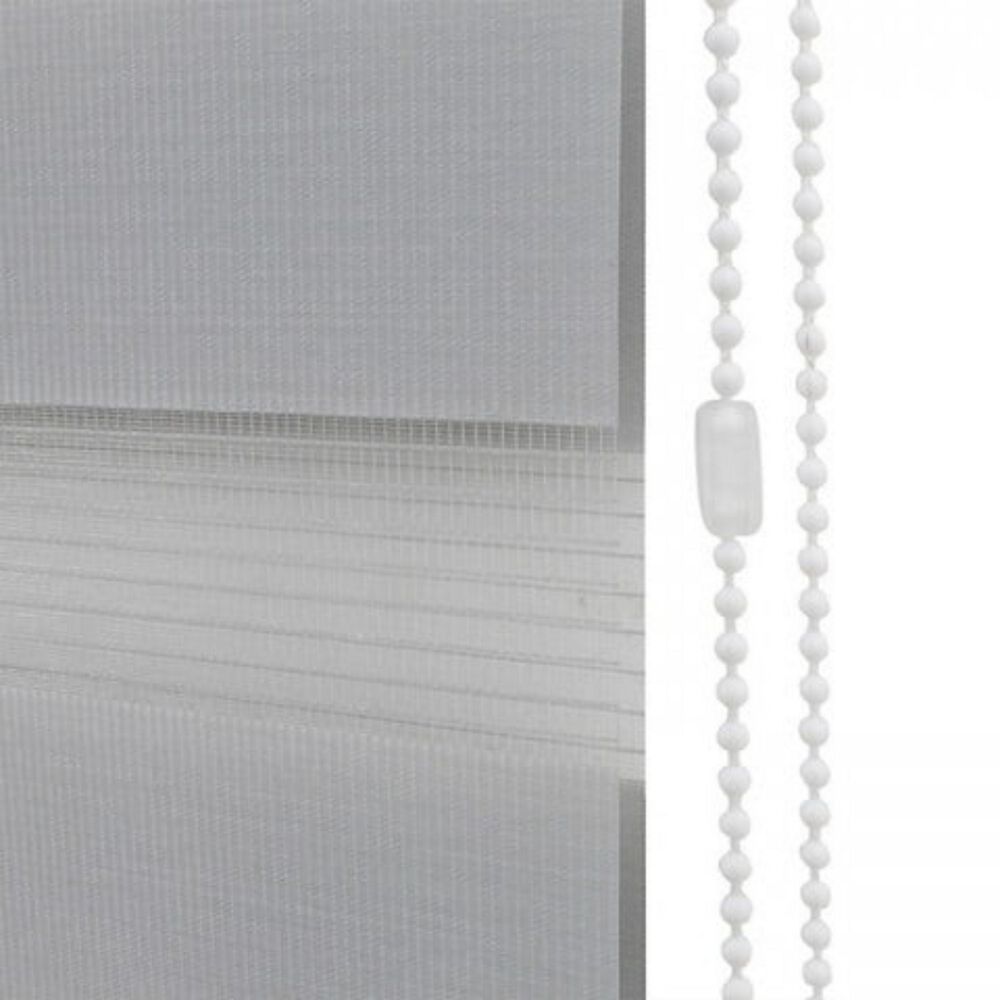 Cortina Roller Persiana Dúo Gris 120x120 Cm image number 1.0