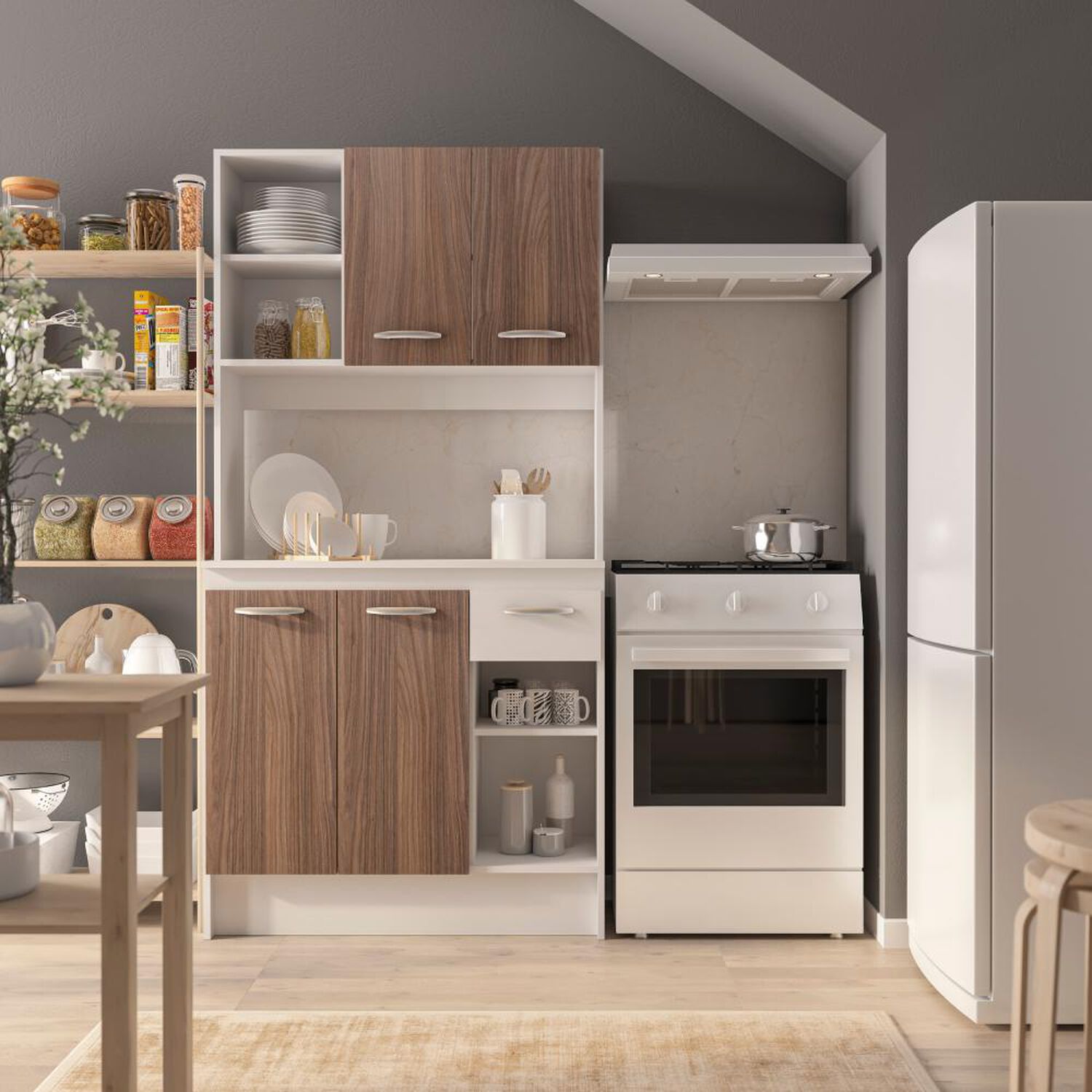 Mueble De Cocina Cic Sofia / 4 Puertas / 1 Cajon image number 9.0