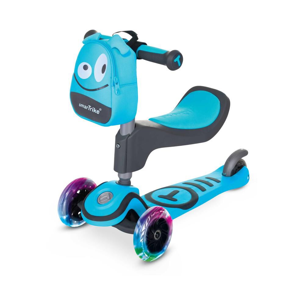 T-scooter T1- Blue Smart Trike image number 0.0