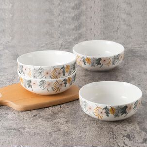 Juego De Bowls Casaideal Maya Bowl / 4 Piezas / 4 Personas