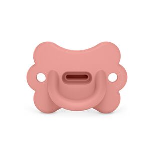 Chupete Todosilicona Fisiol&oacute;gico 6/18m Butterfly Rosa