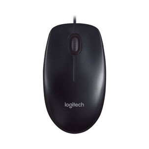Logitech Mouse Optico Hd Con Cable M90 Negro - Logitech