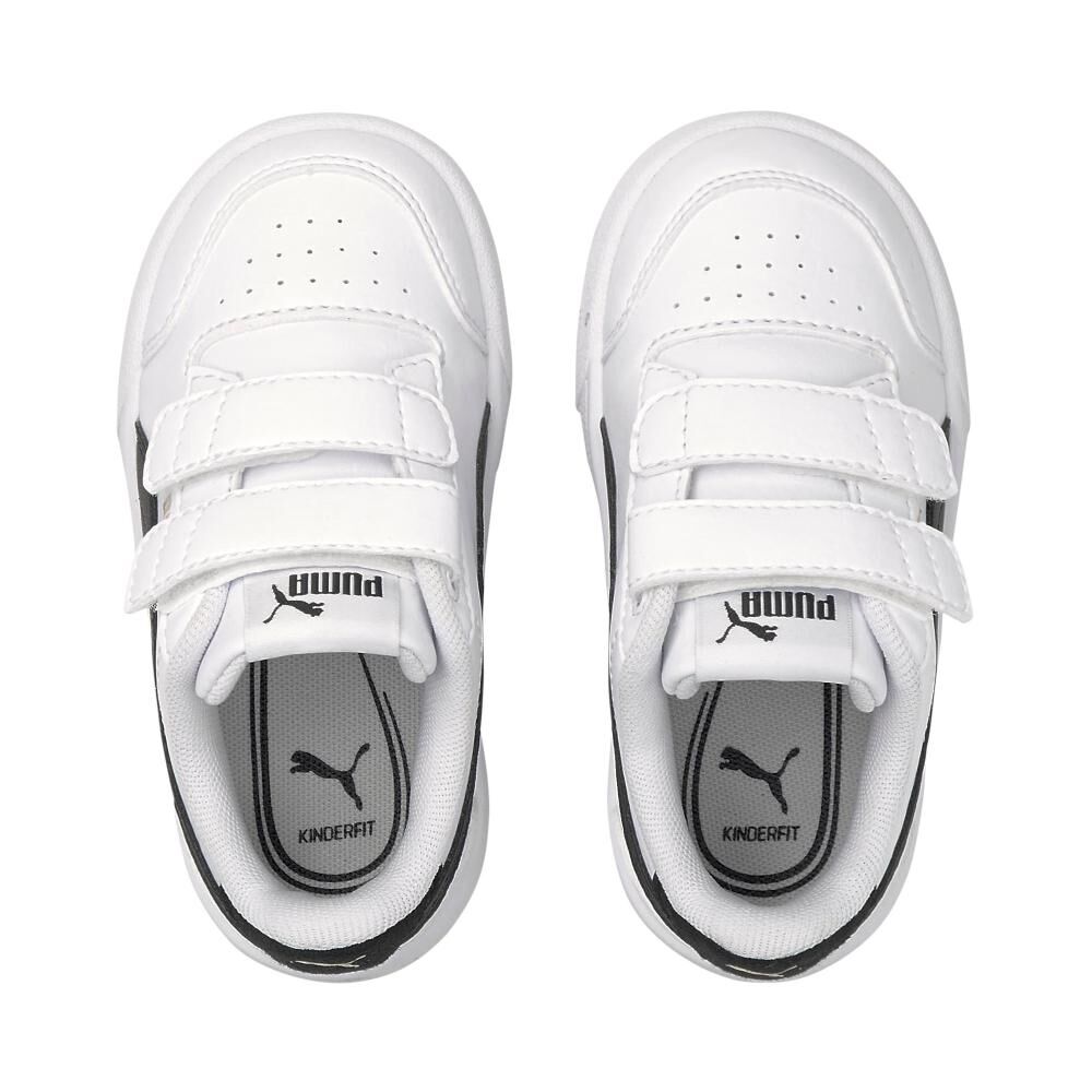 Zapatilla Urbana Unisex Puma Shuffle V Inf White- Black- Team Gold image number 4.0