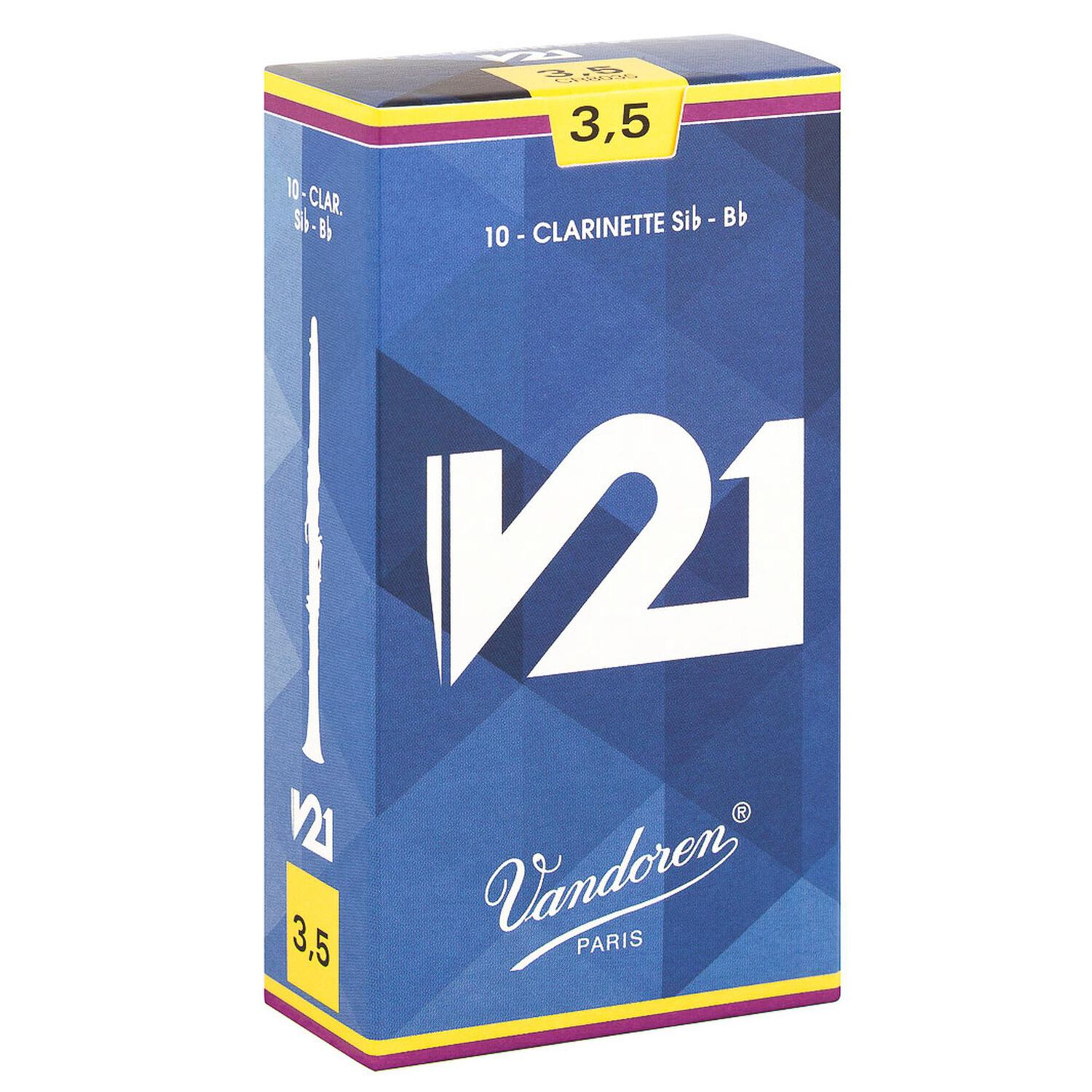 Cajas De Ca&ntilde;as Clarinete Sib V21 N&ordm;3.5 Cr8035 Vandoren image number 0.0