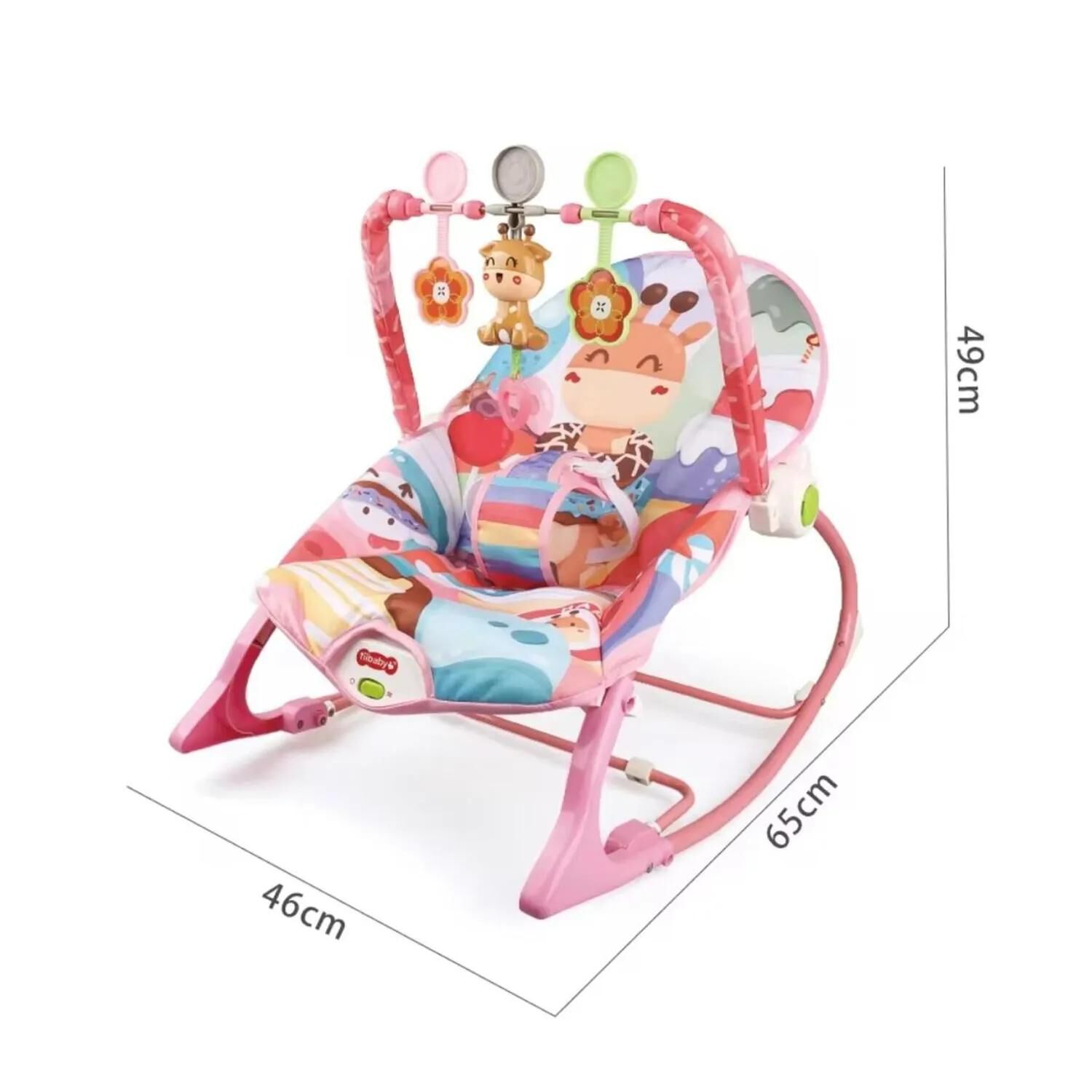Silla De Comer Para Bebe Ajsutable Y Plegable Infantil image number 1.0