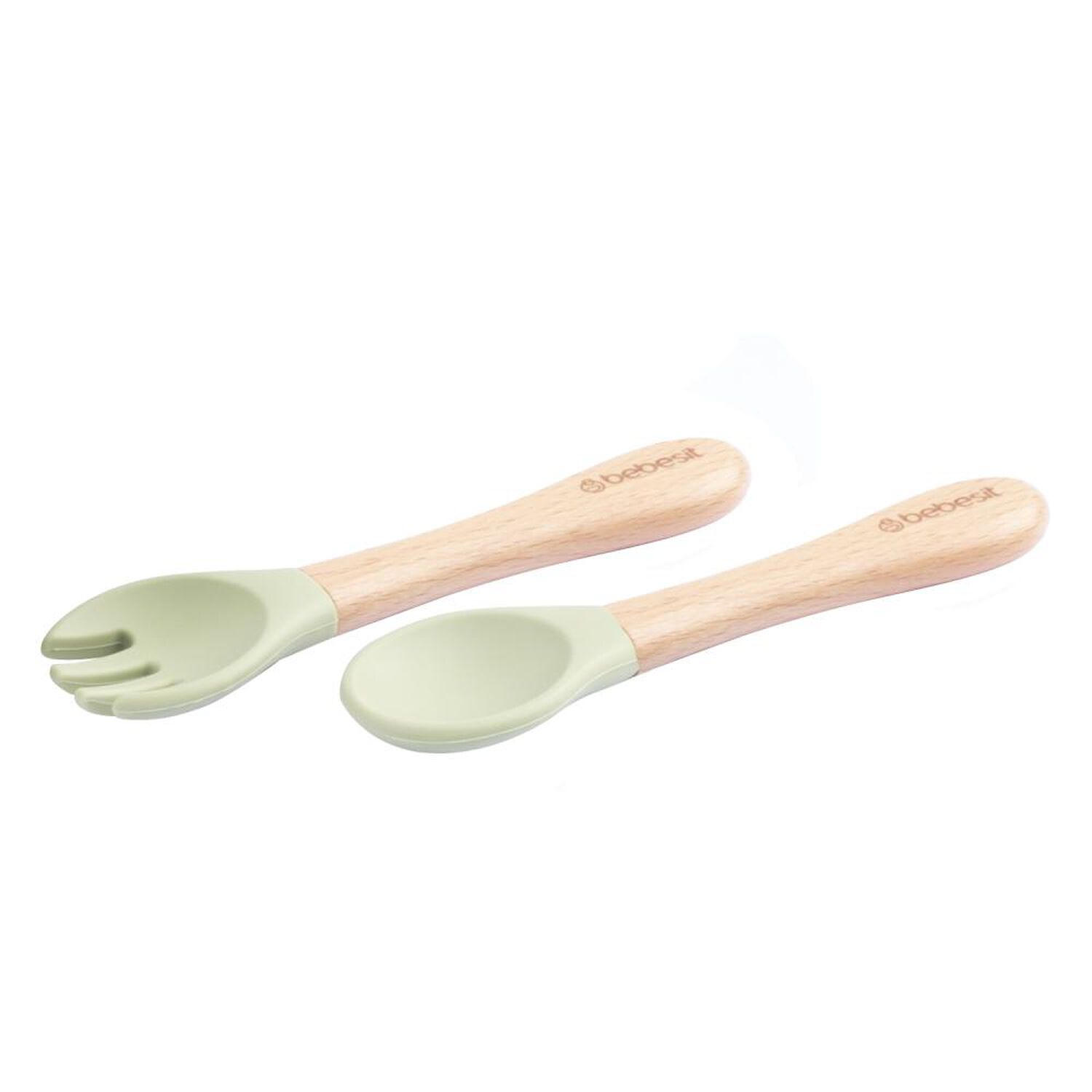 Set Alimentacion Bebesit Elefante Silicona Verde image number 3.0
