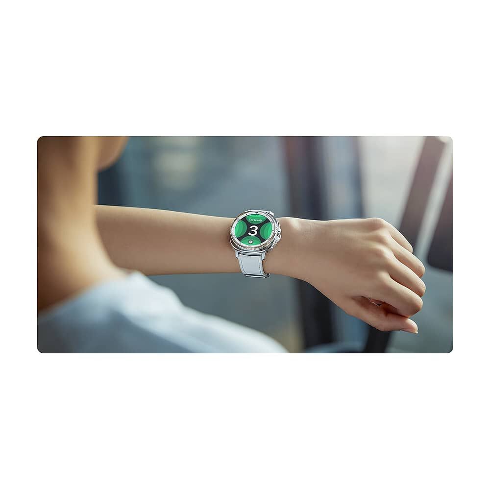 Correa H&iacute;brida Para Galaxy Watch8 | Watch8 Classic Blanco image number 4.0