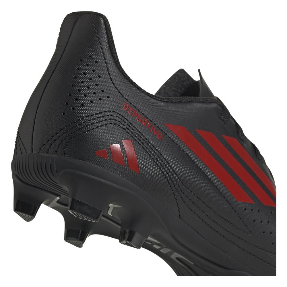 Zapato De Fútbol Hombre Adidas Deportivo Iii Fxg Negro/rojo image number 6.0