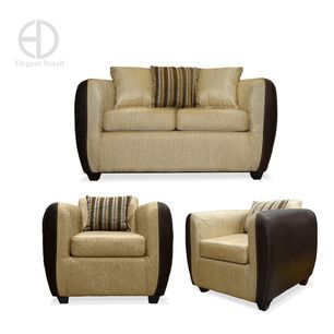 Juego De Living Elegant Oklahoma / 4 Cuerpos