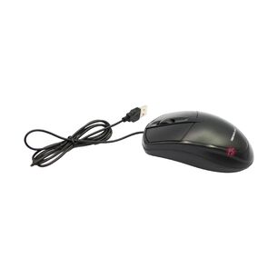 Kit Teclado Y Mouse Con Cable Usb Color Negro - Ps