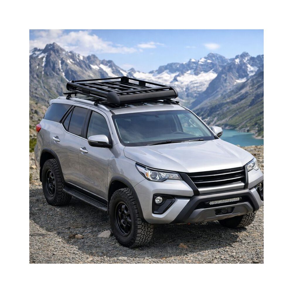 Parrilla Porta Equipaje Auto 130x90x10 Cm Barras Met&aacute;licas image number 12.0