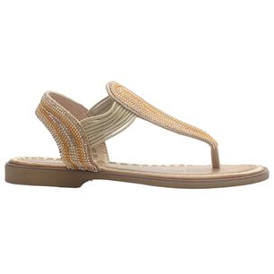 Sandalia Mujer Casual Beige Chalada Greca-67