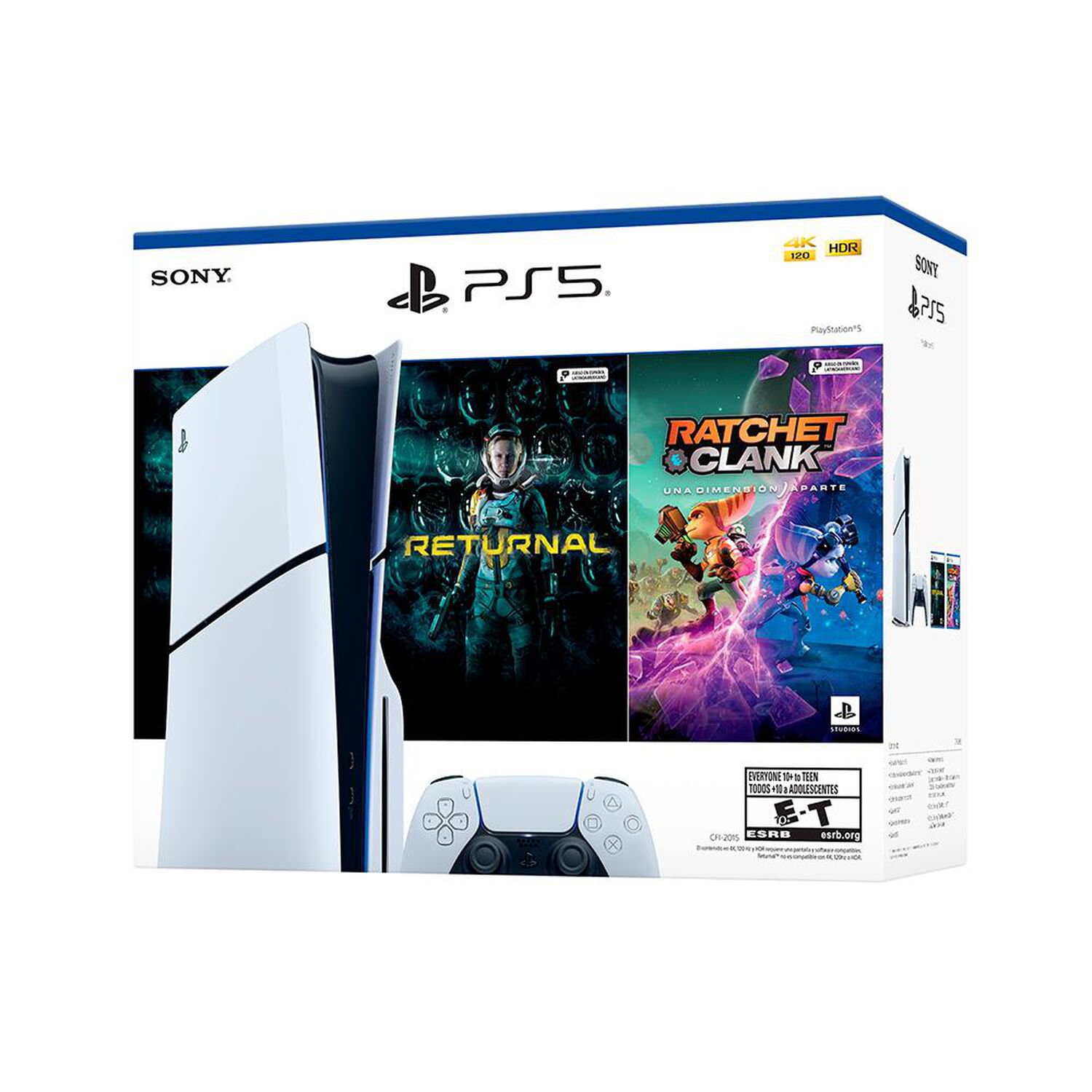 Consola PS5 Sony Slim Disco + Juego Returnal + Juego Ratchet & Clank image number 3.0