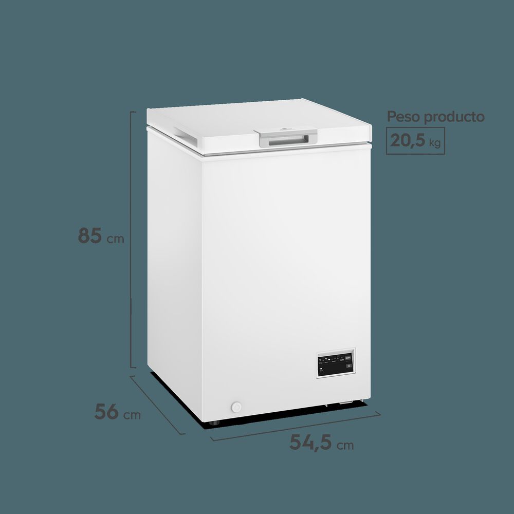 Congelador Freezer Horizontal Dual 98l Inverter Fr&iacute;o Directo M100di image number 2.0