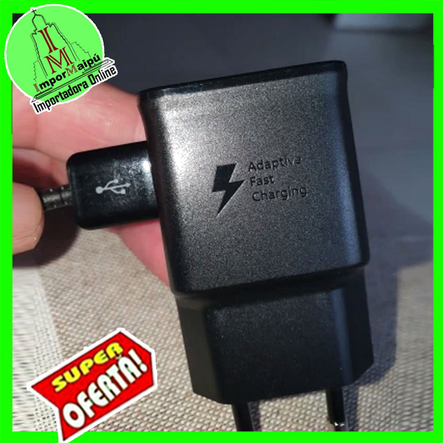 Cargador De Pared Casa Celular 1 Usb 2amp Carga R&aacute;pida Tel&eacute;fonos Smartphone Total Sin Cables image number 5.0