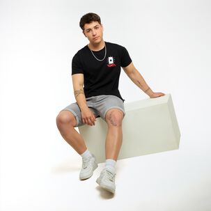 Polera Estampada Manga Corta Cuello Redondo Hombre Skuad