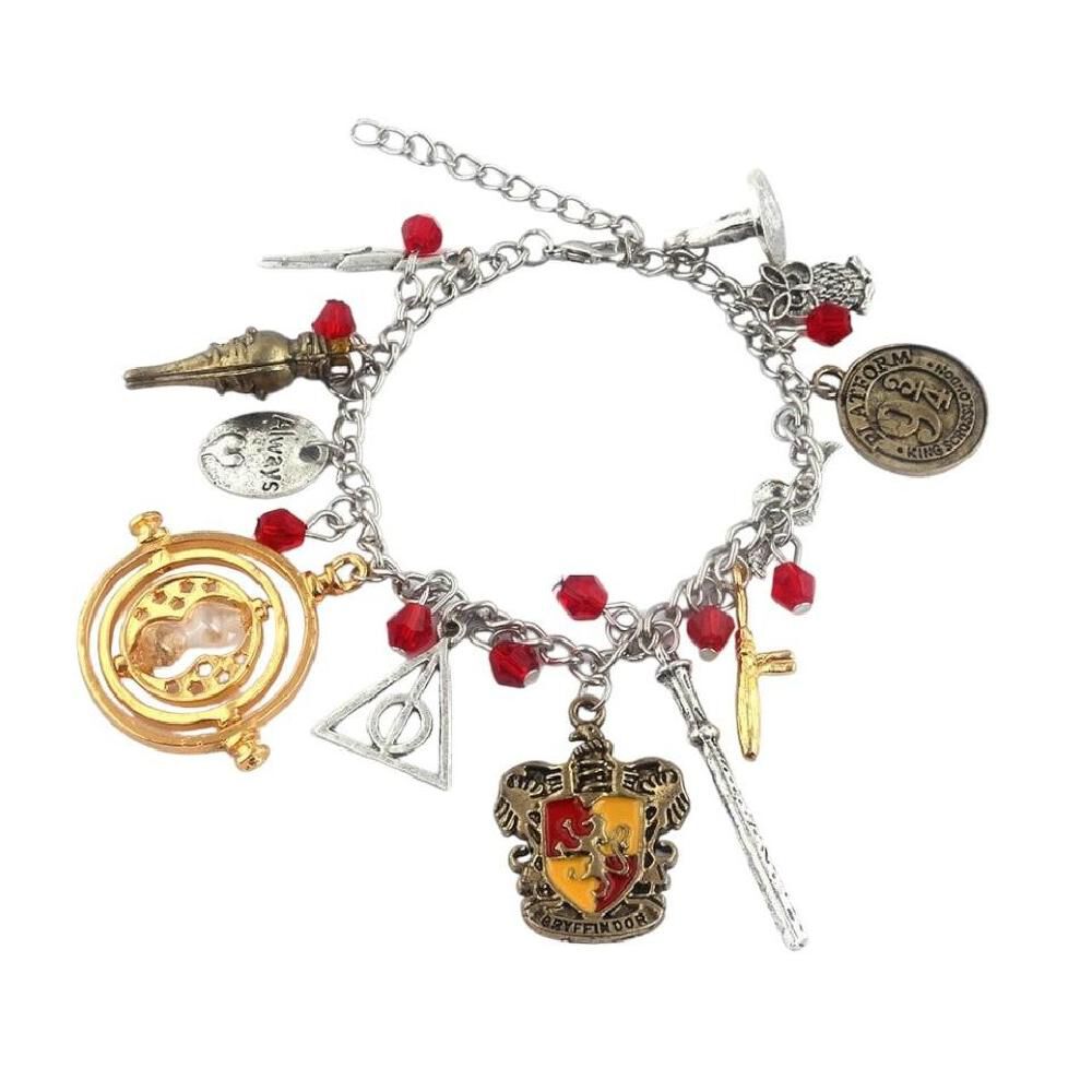 Pulsera Dijes Casas Hogwarts Harry Potter image number 0.0