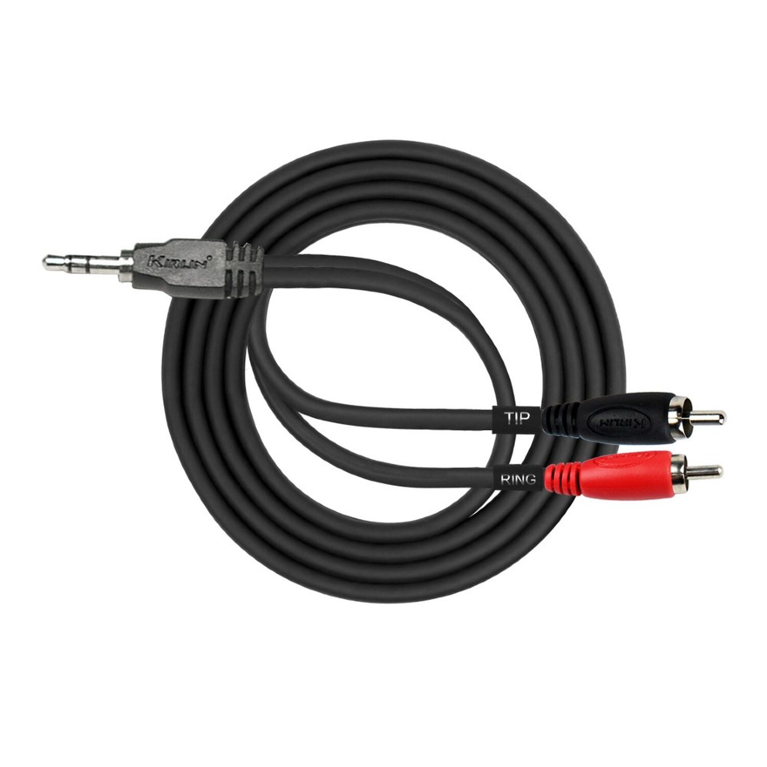 Cable Y Miniplug-2rca 3m Nickel Plated Ye-364-3 image number 0.0
