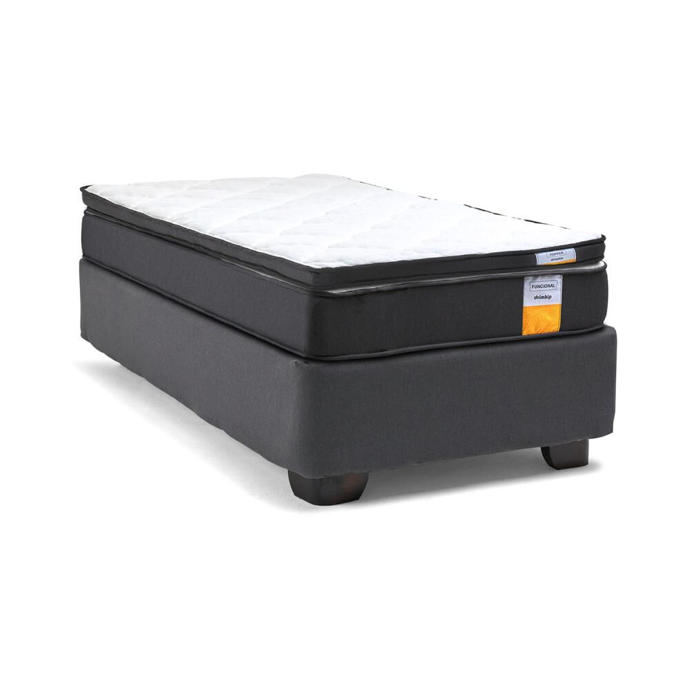 Cama Americana Drimkip Funcional / 1 Plaza / Base Normal + Topper image number 1.0