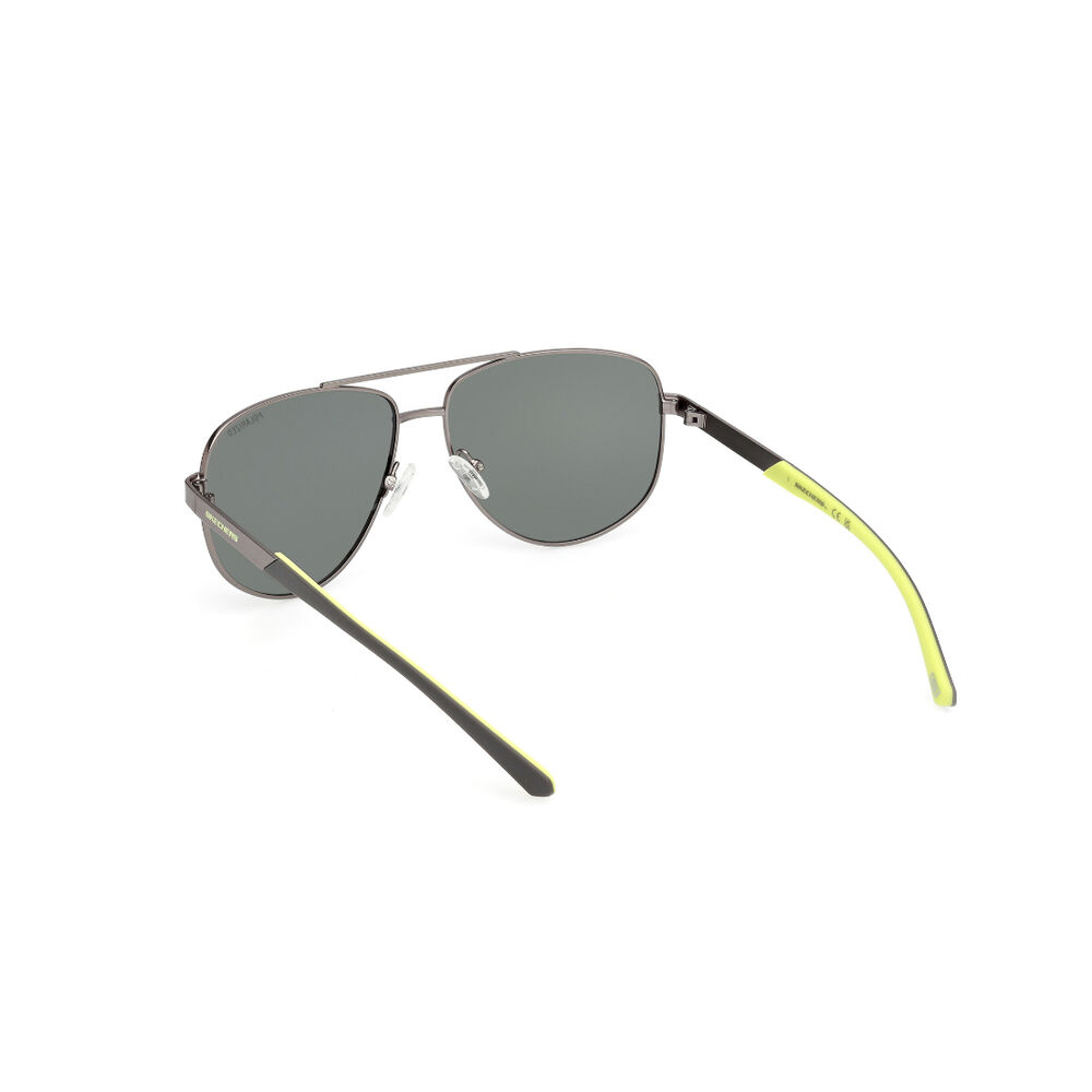Lentes De Sol Plateado Polarizados Skechers image number 3.0