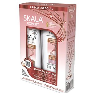 Kit Shampoo Y Acond Bomba De Biotinas Skala Expert 650ml Kit Shampoo Y Acond Bomba De Biotinas Skala Expert 650ml