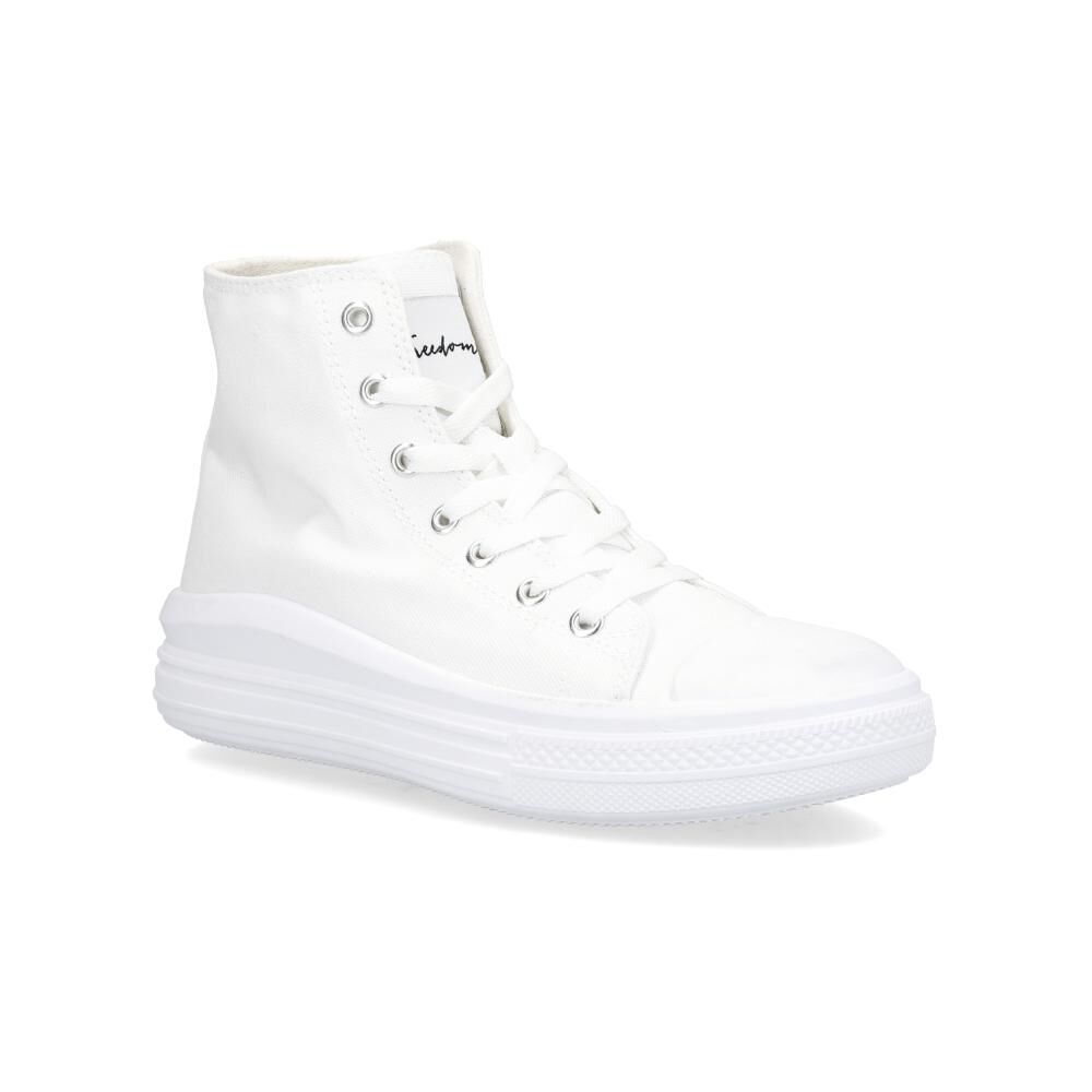 Zapatilla Urbana Mujer Freedom White image number 0.0
