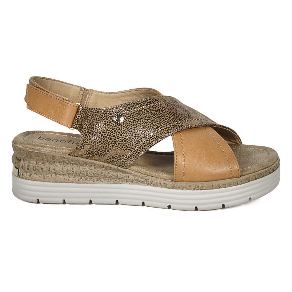 Sandalia Ceren Beige image number 1.0