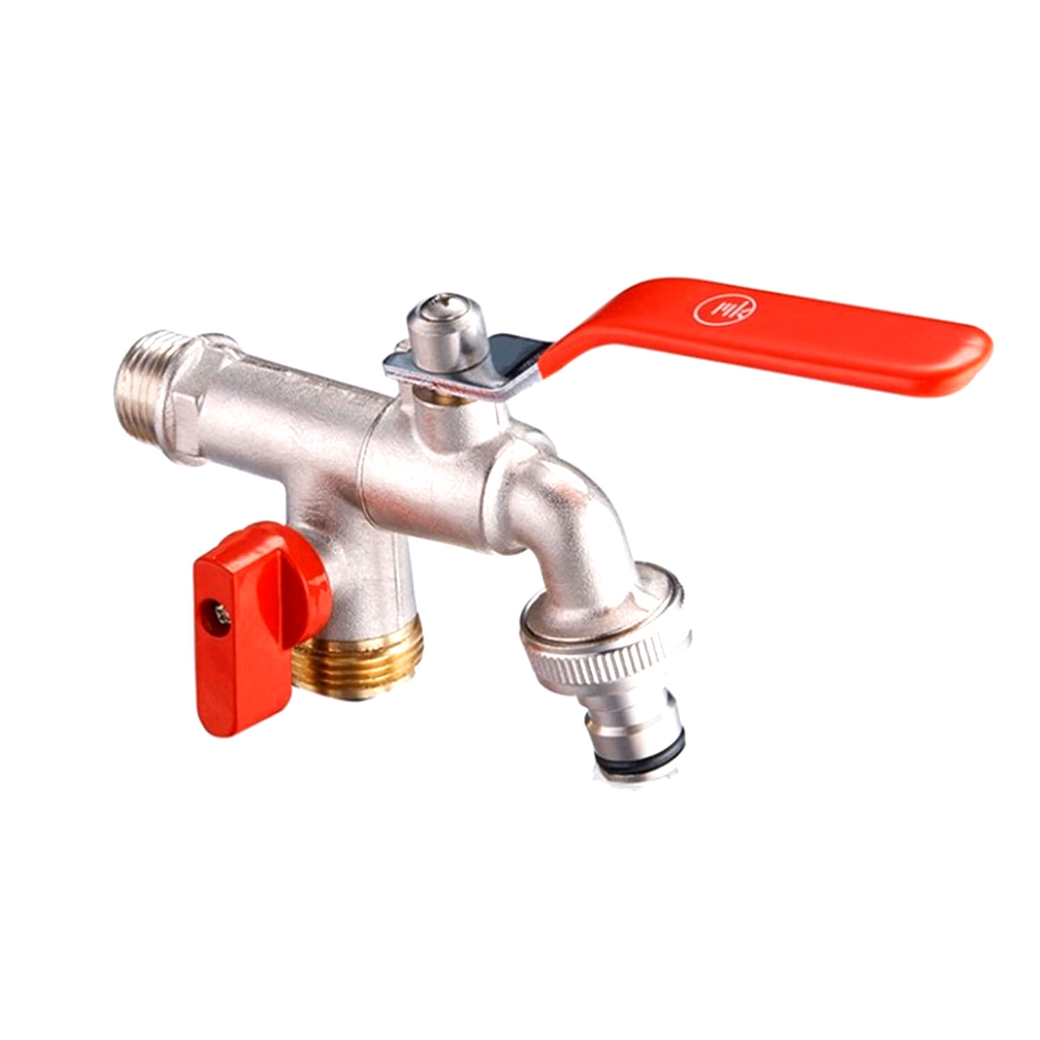 Kit Flowmak Riego Llave Doble 1/2" + Programador image number 2.0