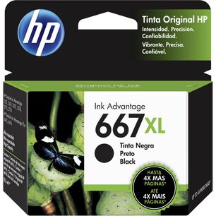 Tinta HP 667XL Negro Advantage