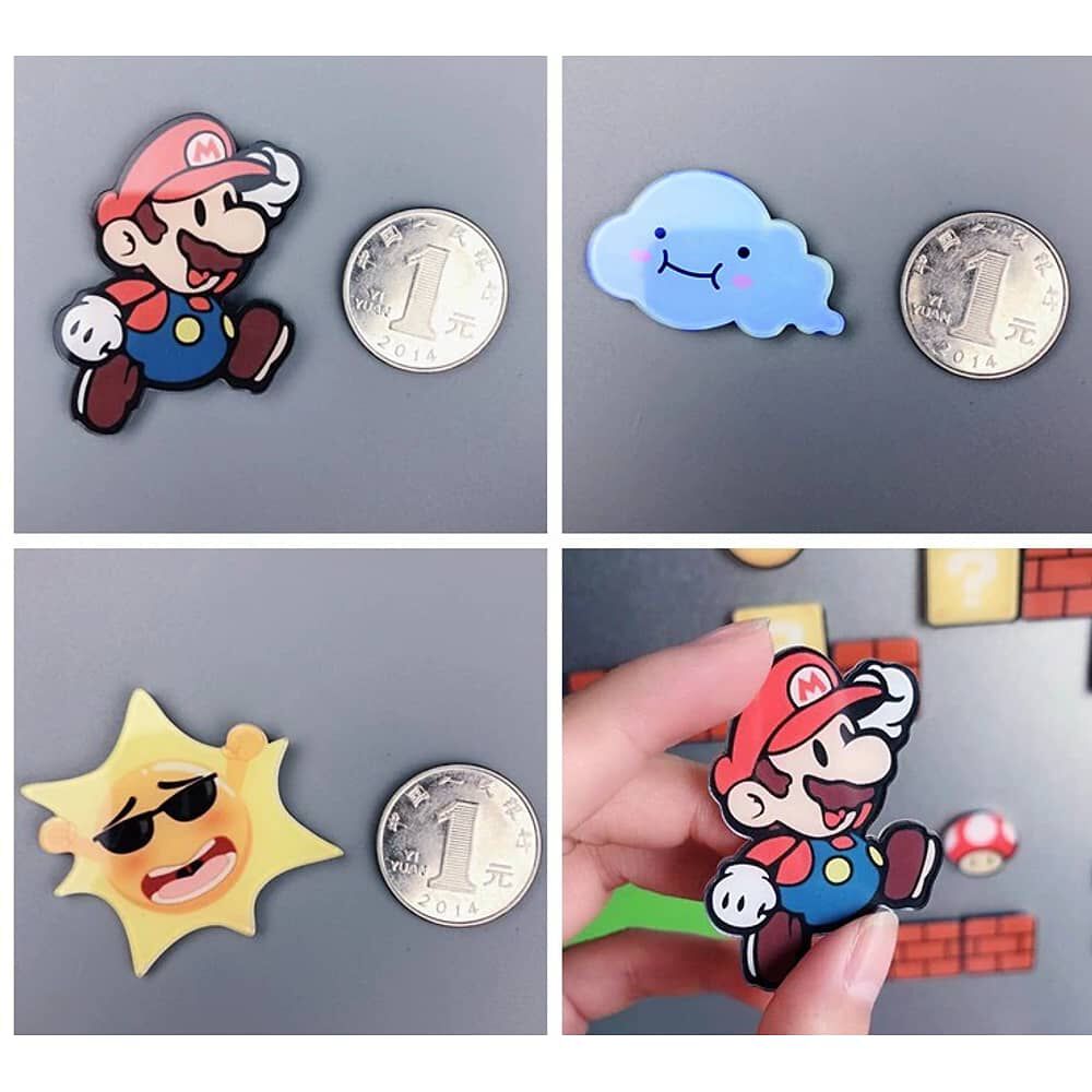 Set 10 Imanes De Super Mario image number 5.0