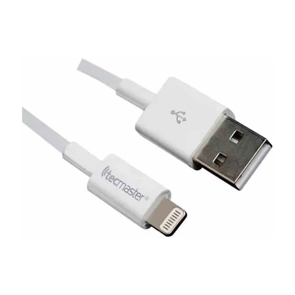 Cable Cargador Para Iphone Usb Lightning 1m Certificado Tecmaster image number 0.0