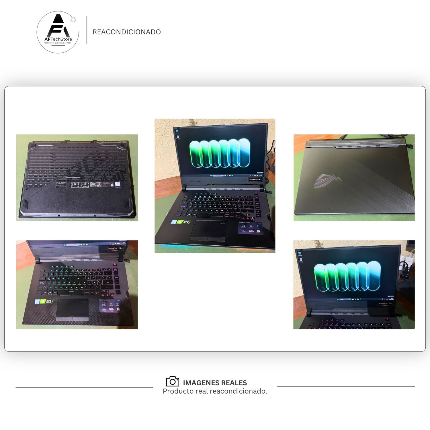 Notebook Asus Rog Strix Scar Iii I7 9750h 24gb 1tb Rtx2070 Edici&oacute;n Exclusiva Win Office Rea image number 3.0