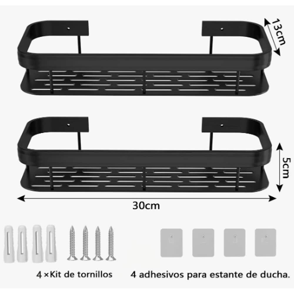 Set Repisas Ducha image number 2.0
