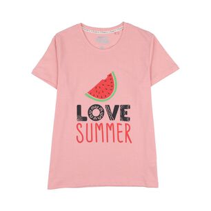 Polera De Pijama Manga Corta Mujer Freedom