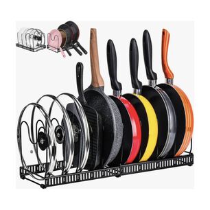 Rack Organizador De Ollas Expandible Menaje Tablas Tapas