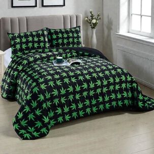 Plumon De Invierno Plush Liso Con Chiporro De 1.5 Plazas + 1 Funda Para Almohada Cip1.5p-30