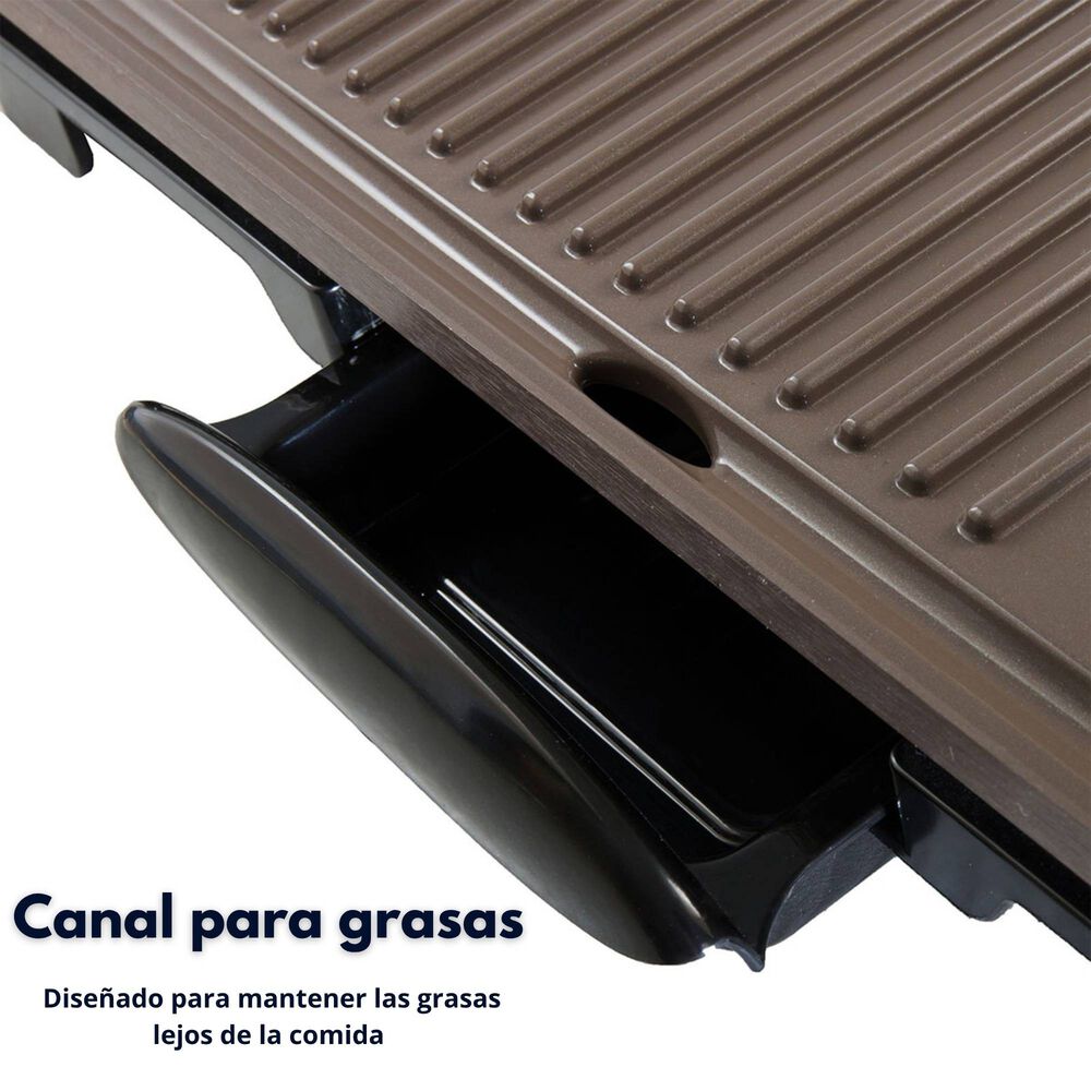 Parrilla El&eacute;ctrica Oster Bioceramic Ckstgr5085 image number 3.0