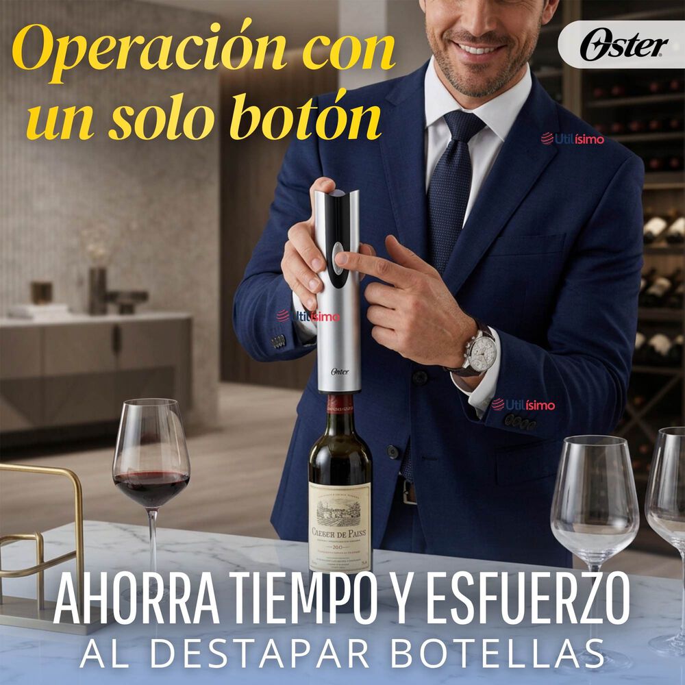 Descorchador El&eacute;ctrico Oster 4207 image number 3.0