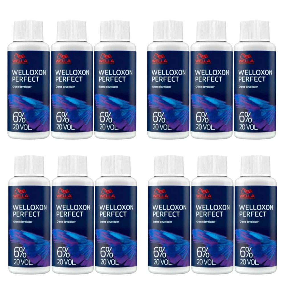 12 Oxidantes Profesionales Wella 60ml Cada Una, Welloxon Perfect 20vol image number 0.0