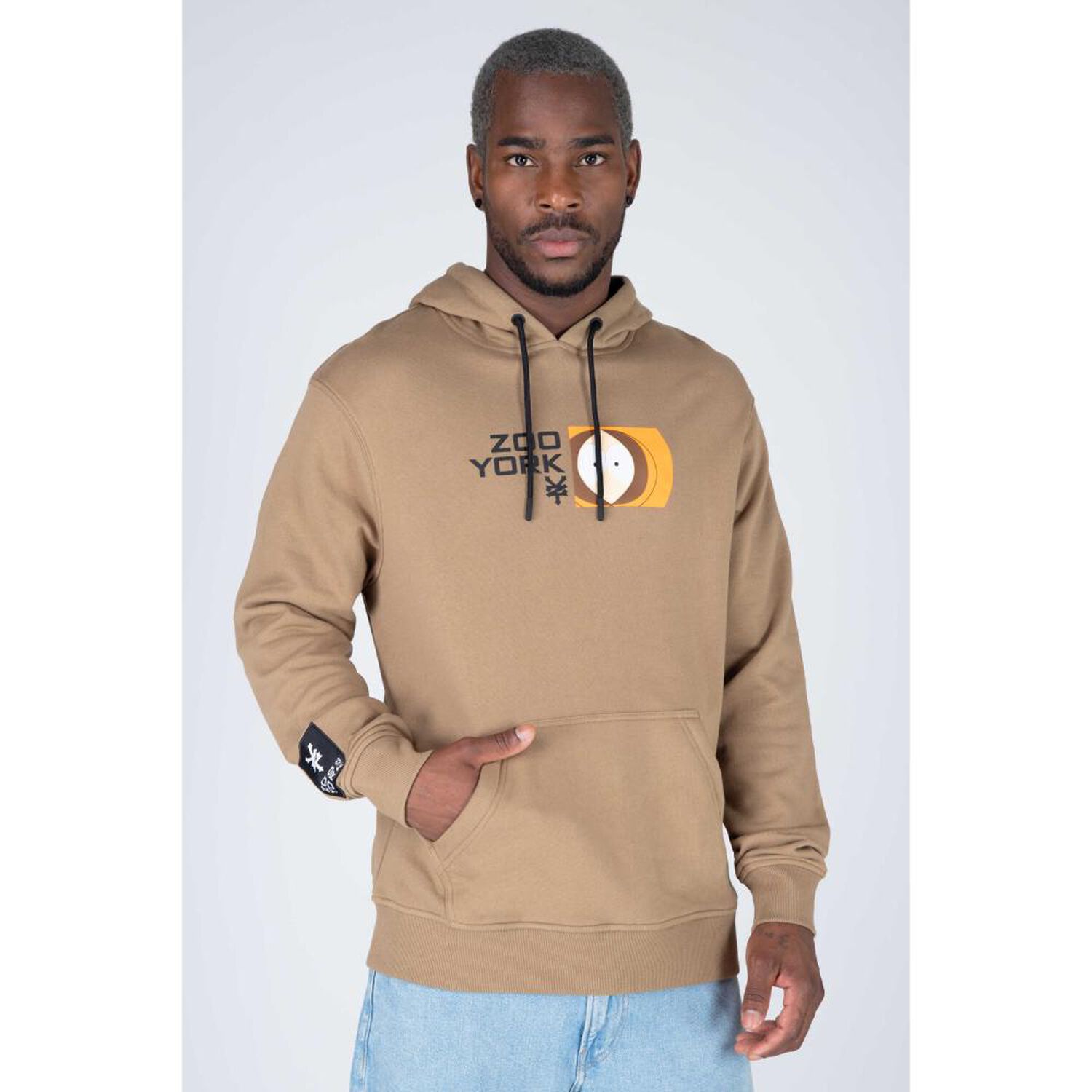 Poler&oacute;n Hood Cuello Redondo Con Capucha Hombre Zoo York image number 0.0