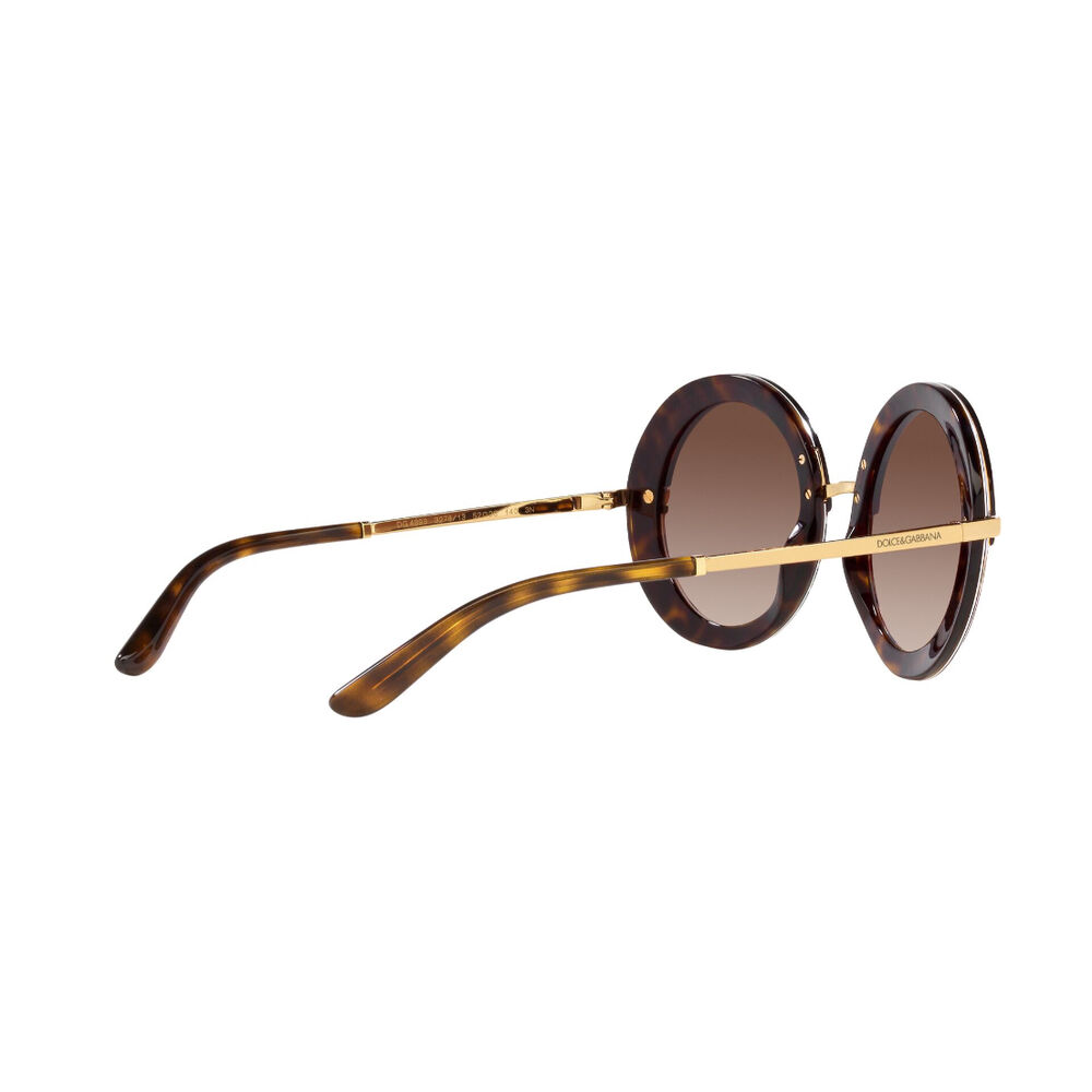 Lentes De Sol Top Havana/handcart Dolce & Gabbana image number 8.0