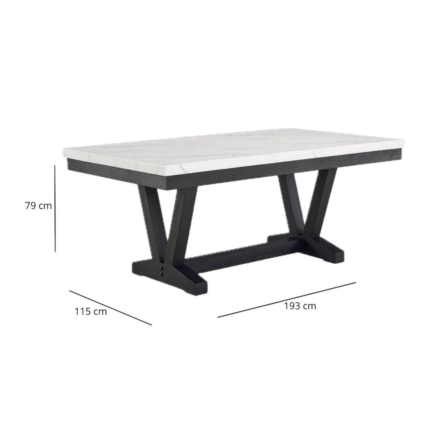 Mesa De Comedor Elegante Rodeus Rectangular image number 2.0