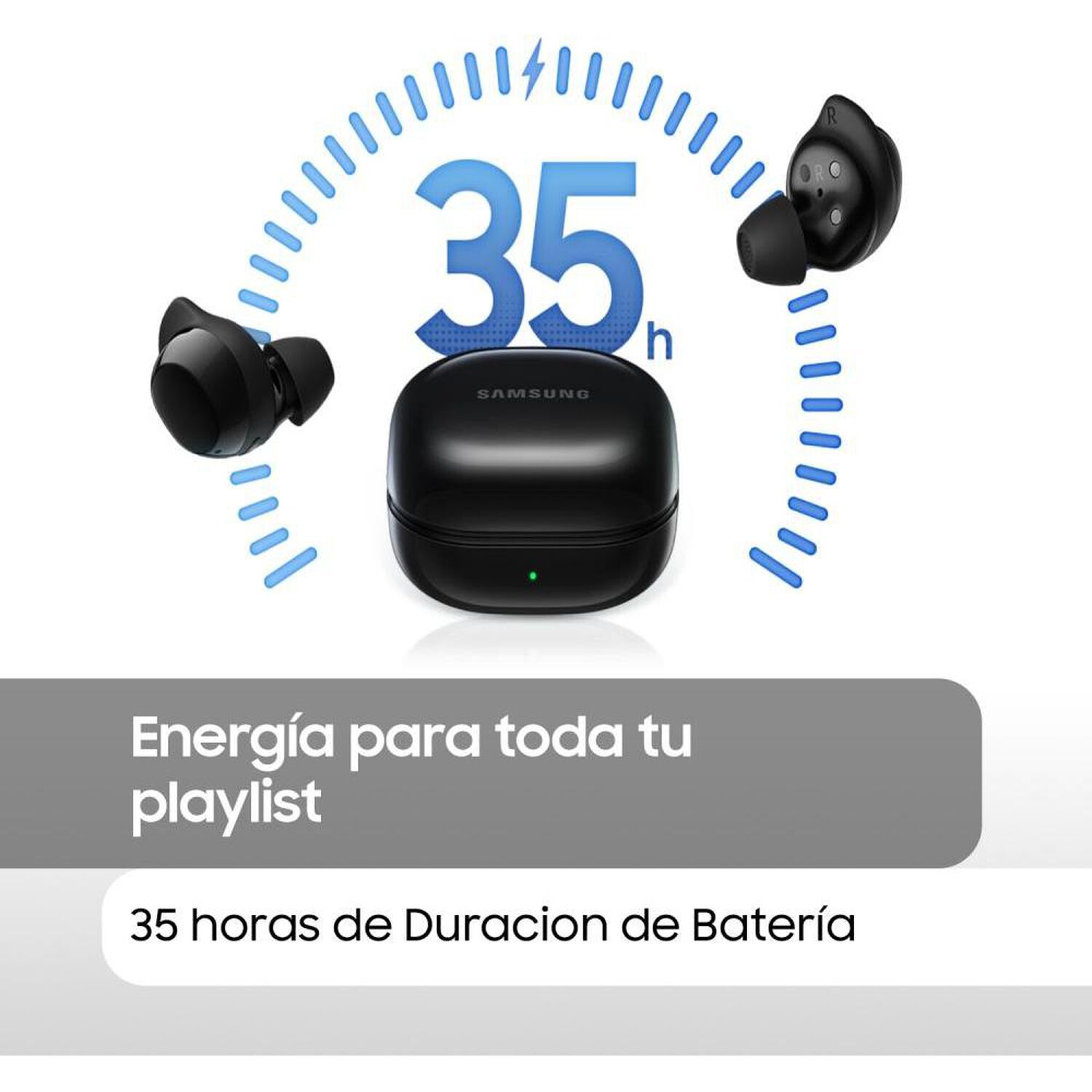 Aud&iacute;fonos Bluetooth Samsung Galaxy Buds Core Negro image number 3.0