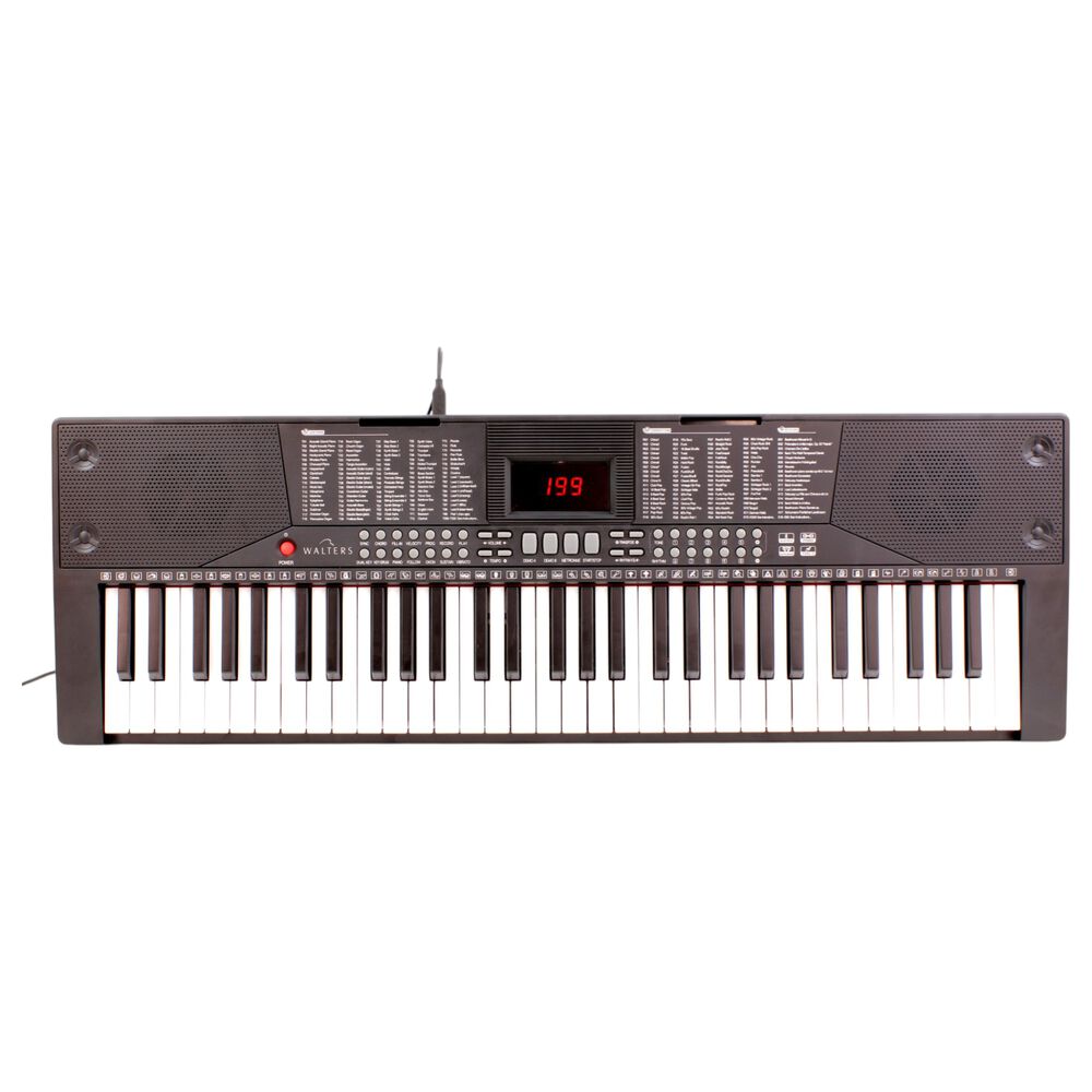 Teclado Musical Walters De 61 Notas Con Display Led Wpk-683b image number 1.0
